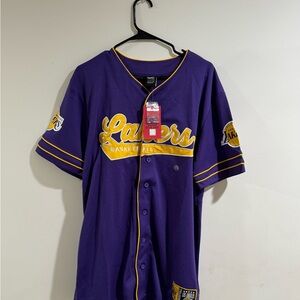 Lakers Purple Basketball Jersey
